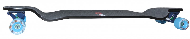 Koston Longboard Drop Down Komplettboard Cruiser Skull 41.25 x 9.75 Lagerware 