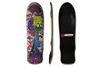 Koston Oldschool Skateboard Deck Two Faces 32.8 x 8.75 inch inkl. Griptape