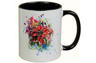 Harald Glööckler Pompöös Tasse Flower Bunt - designed by Harald Glööckler