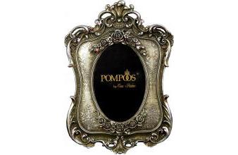 Pompöös by Casa Padrino Barock Bilderrahmen Antik Stil Silber von Harald Glööckler 26 x 18,5 cm - Foto Rahmen
