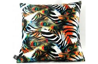 Casa Padrino Luxus Kissen Afrika Safari Mehrfarbig 45 x H. 45 cm - Luxus Kollektion