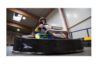 8 + 40 Minuten RACE im E-Kart Center MAINFRANKEN MOTODROM in Würzburg