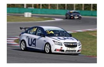 2 Std RENN-TAXI-Fahrt im CHEVROLET Cruze Eurocup Rennwagen in 97776 Eußenheim